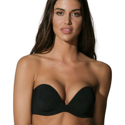 Luna Σουτιέν Strapless Push Up χωρίς Μπανέλα Μαύρο 11062