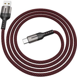 Lamtech Braided USB-A to USB-C 1.2m Black LAM111849