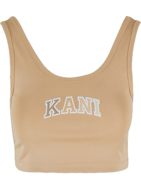 Karl Kani Μπουστάκι χωρίς Μπανέλα Μπεζ KW242-023-2