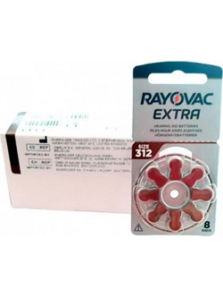 Rayovac Extra Advanced 312 80τμχ