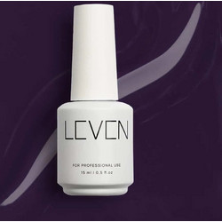 Leven 282 Grape Ημιμόνιμο Βερνίκι Νυχιών 15ml