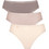 Sloggi 24/7 Weekend Βαμβακερά Γυναικεία Slip με Δαντέλα 3Pack 10197990-M002