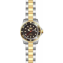 Invicta Pro Diver Ανδρικό Ρολόι Αυτόματο με Ασημί Χρυσό Μεταλλικό Μπρασελέ 47641