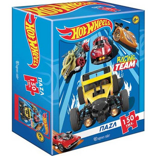 Παιδικό Puzzle Χάρτινη Πόλη Hot Wheels 150 Κομμάτια