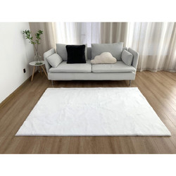 Anna Riska Felicity Χαλί Ορθογώνιο Shaggy 133x190cm 433262 White