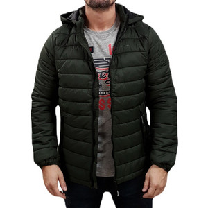 Rebase Ανδρικό Μπουφάν Χειμωνιάτικο Puffer Κυπαρισσί 242-RJK-2000 Rebase Ανδρικό Μπουφάν Χειμωνιάτικο Puffer Κυπαρισσί 242-RJK-2000