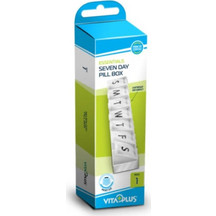VitaPlus Seven Day Εβδομαδιαία Θήκη Χαπιών 7 Θέσεων Διαφανής