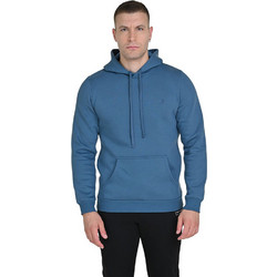Target Fleece Hoodie Ανδρικό Αθλητικό Φούτερ με Κουκούλα Μπλε M25-74025-62