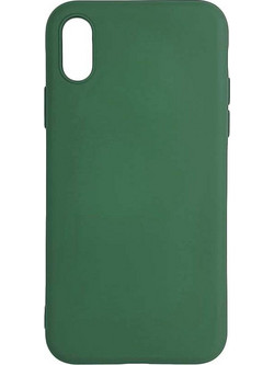 Sonique My Colors Silicone Back Cover Green (iPhone XS Max)