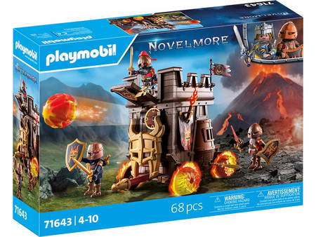 Playmobil Novelmore Πολιορκητικός Πύργος του Burnham για 4-10 Ετών 71643