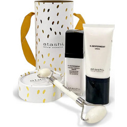Atashi K-Bioferment Cream 50ml + Serum 30ml + Jade Roller