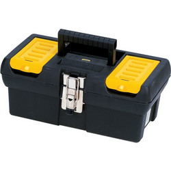 Stanley 1-92-064 Βαλίτσα Εργαλείων Πλαστική με Ταμπακιέρα Αδιάβροχη Π17xΒ18xΥ13cm