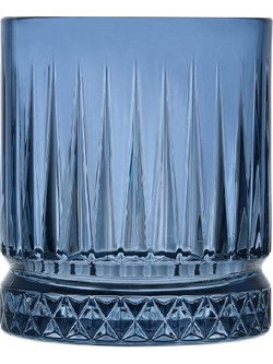 Espiel Σετ Ποτήρια Ουίσκι Γυάλινα Μπλε 355ml 4τμχ SP520004K4B