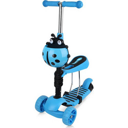 Chipolino Kiddy Evo Παιδικό Πατίνι Τρίτροχο με Κάθισμα Μπλε