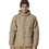 Body Action Ανδρική Ζακέτα Fleece με Κουκούλα και Φερμουάρ Μπεζ 073422-05