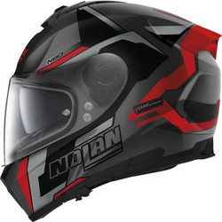 Nolan N80-8 Wanted Black Grey Red Κράνος Μηχανής Full Face 2000gr