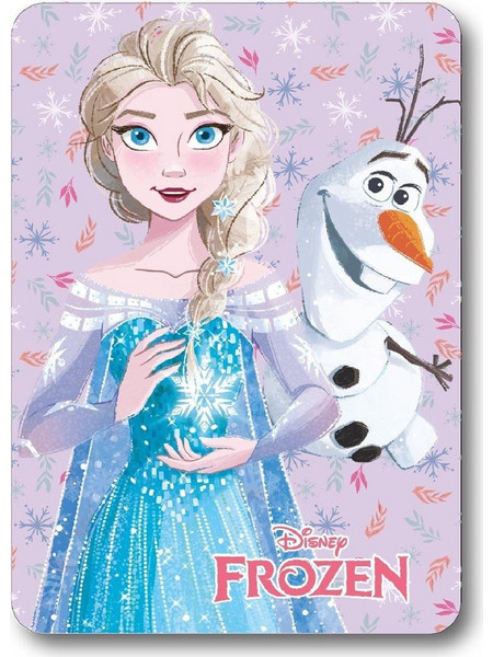 Dimcol Frozen 01 Κουβέρτα Κούνιας Fleece 100x140 Λιλά