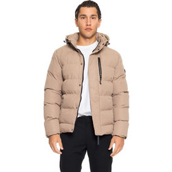 Biston Ανδρικό Μπουφάν Χειμωνιάτικο Puffer Μπεζ 52-201-080