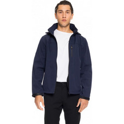 Biston Ανδρικό Μπουφάν Χειμωνιάτικο Softshell Navy Μπλε 52-201-048