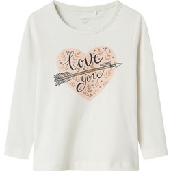Name It Παιδικό T-Shirt Μακρυμάνικο Μπεζ 13231111