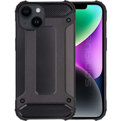 Sonique Heavy Armor Back Cover Black (iPhone 14)