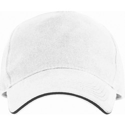 Roly Ανδρικό Καπέλο Jockey Υφασμάτινο Λευκό GO7019