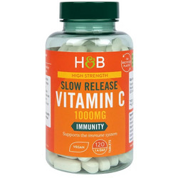 Holland & Barrett Slow Release Vitamin C 1000mg 120 Ταμπλέτες