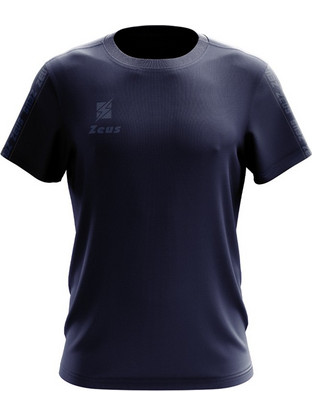 Zeus Band Ανδρικό Αθλητικό T-Shirt Navy Μπλε