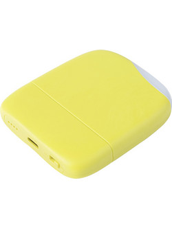 Xoopar Ice-P ECO Power Bank 5000mAh με Θύρα USB-C Yellow