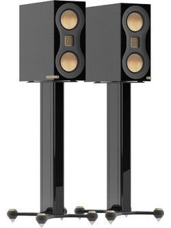 Monitor Audio Studio 89 Ζεύγος Ηχείων Hi-Fi Βιβλιοθήκης 150W 2 Δρόμων Black