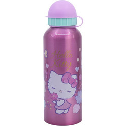 Stor Hello Kitty Παιδικό Παγούρι Αλουμινίου BPA Free Φούξια 530ml