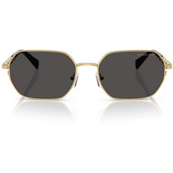 Michael Kors MK1165 189687 Ανδρικά Γυαλιά Ηλίου Ορθογώνια Μεταλλικά Χρυσά με Μαύρο Φακό