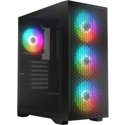 Logic DART Pro Black Gaming Midi Tower Κουτί Υπολογιστή RGB με Πλαϊνό Παράθυρο