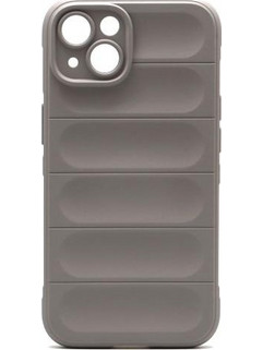 iNOS Shield TPU Stripes Back Cover Grey (iPhone 14 Plus)