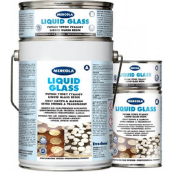 Mercola Liquid Glass 1883 Ρητίνη Υγρού Γυαλιού 2 Συστατικών 320gr
