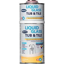 Mercola Liquid Glass Tub & Tile 1901 Ρητίνη Υγρού Γυαλιού 2 Συστατικών 1kg