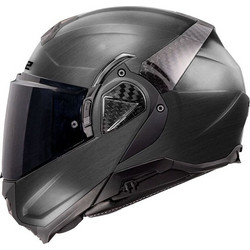 LS2 FF910 Advant II Gloss Jeans Titanium Κράνος Μηχανής Flip-Up 1750gr