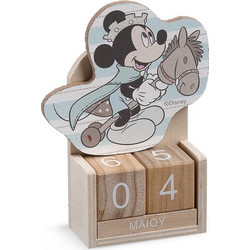 Parisis Μπομπονιέρα Βάπτισης Ημερολόγιο Mickey Mouse Πρίγκιπας από Ξύλο