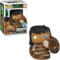 Funko Pop! The Jungle Book 987 Mowgli With Kaa Special Edition