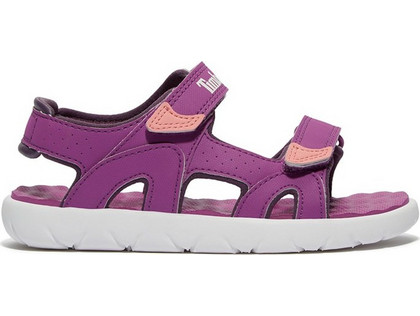 Timberland Παιδικά Πέδιλα για Κορίτσι Ανατομικά Μωβ TB0A5M2DETQ