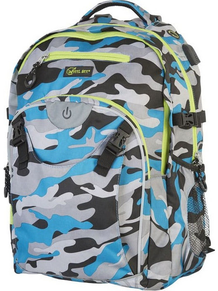 Wheel Bee Night Vision Camouflage Σακίδιο Πλάτης 30lt Μπλε