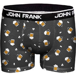 John Frank Beer Ανδρικό Μποξεράκι Ανθρακί JFBD245