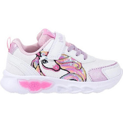 Lelli Kelly Παιδικά Sneakers με Φωτάκια Λευκά Λιλά LKAL4746-BI01