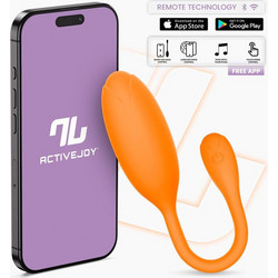 IntoYou Logan Vibrating Egg Δονητής Egg για Ζευγάρια με App Control Πορτοκαλί