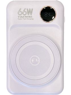 Takemore R28 Wireless Magsafe Power Bank 10000mAh 66W Purple