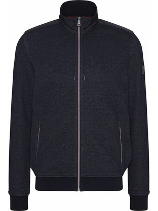 Bugatti Ανδρική Ζακέτα με Φερμουάρ Navy Μπλε 8750-25076-390