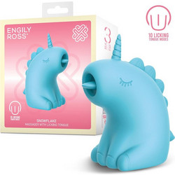Engily Ross Snowflake Massager Κλειτοριδικός Δονητής Μπλε