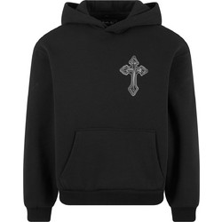 Mister Tee Ανδρικό Φούτερ με Κουκούλα & Τσέπες Μαύρο MT3656-00007