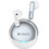 Celebrat W61 Ακουστικά Bluetooth Earbud Silver