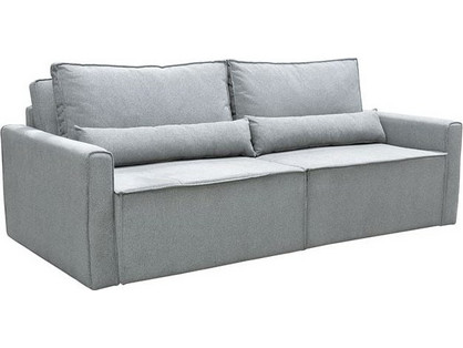Woodwell Lidra Τριθέσιος Καναπές Κρεβάτι Γκρι 220x110x90cm Ε9937,1